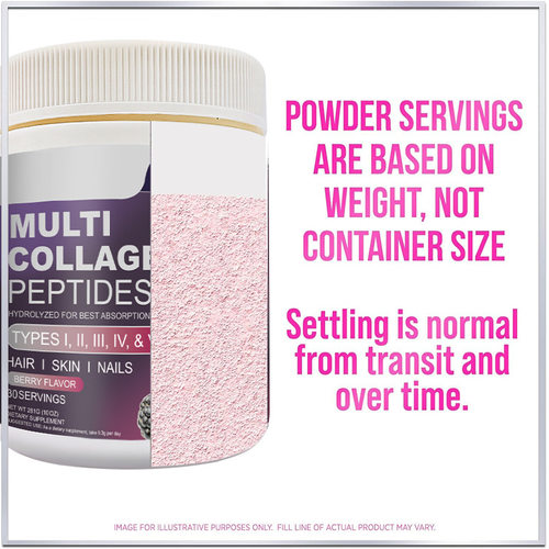 Collagen Peptide Powder With Vitamin C Hyaluronic Acid