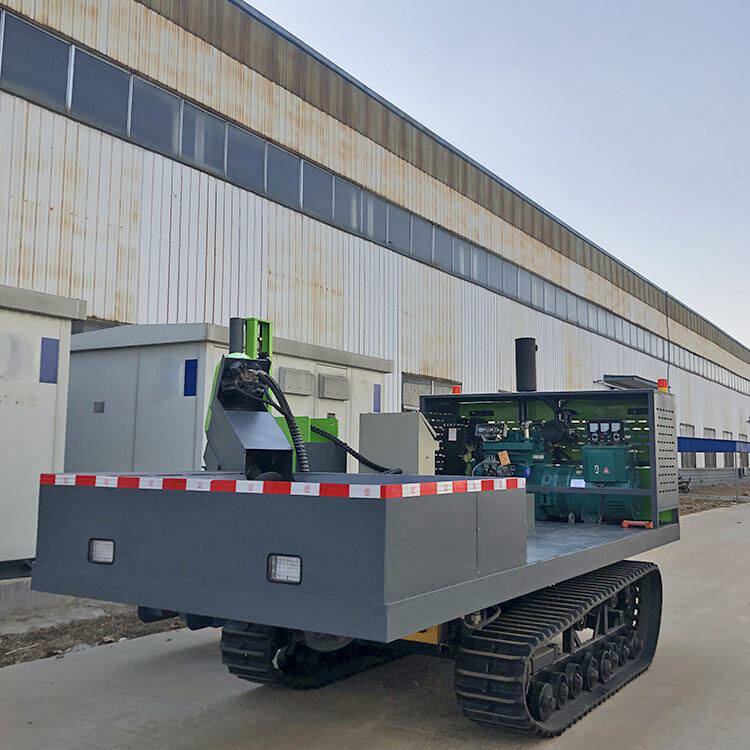 中拓路缘石滑膜成型机公路拦水带滑模机水沟成型机