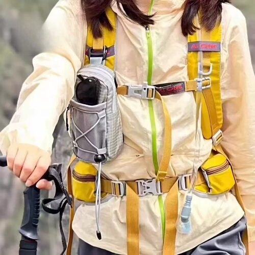 户外超轻防水肩带手机挂包登山包