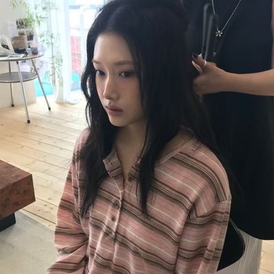 meet me 亨利领撞色条纹针织长袖 DDAN韩代 韩国正品直邮
