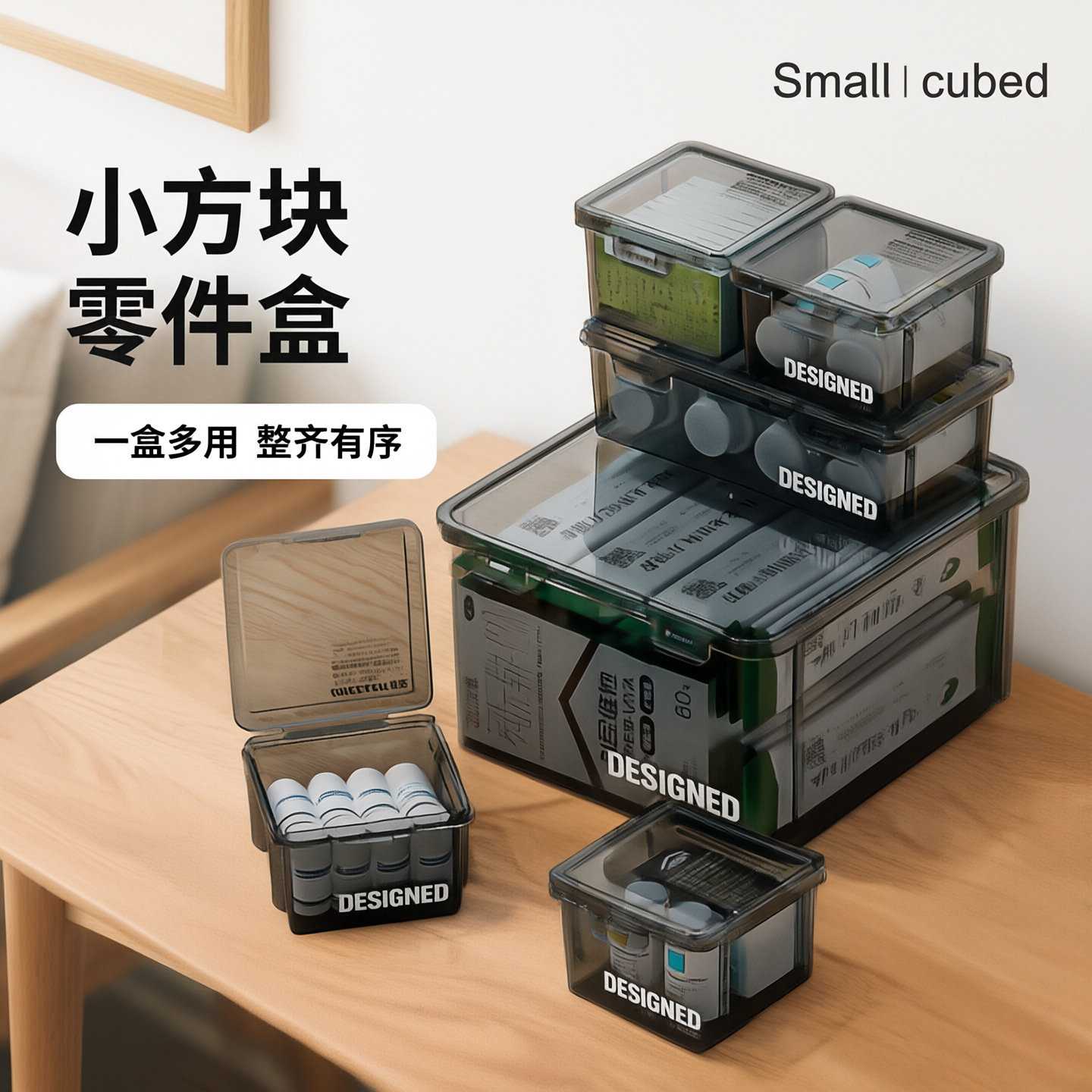螺丝零件收纳盒五金工具元件配件