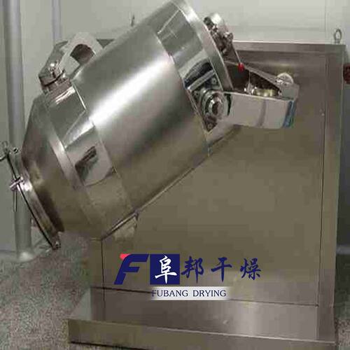 不锈钢变频调速三维运动混合机粉体翻滚式定时混料食品拌料机械