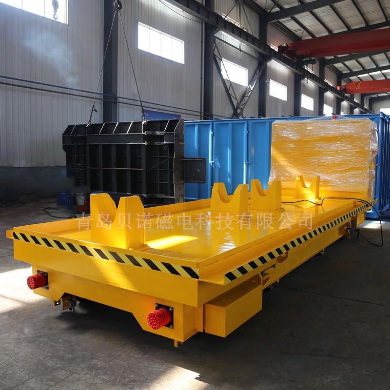 厂家非标制作轨道钢包运输车 50吨80吨钢包车 钢厂过跨电动平板车