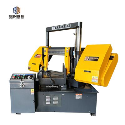 锯床金属切割GB4230x金属带锯床卧式角度锯床切割不锈钢方管圆棒