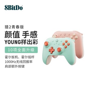 八位堂猎户座青春版游戏手柄Windows10 pc电脑Steam树莓派安卓手机有线2.4G无线通用 艾尔登法环地平线45赛车