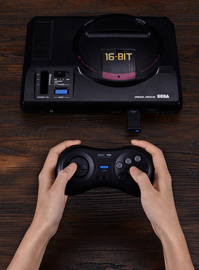 八位堂MD世嘉Mega Drive/Genesis无线蓝牙接收器转换NS PS4等手柄