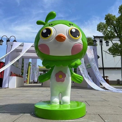 玻璃钢卡通雕塑定制户外广场网红公仔大型商场IP人物美陈装饰摆件