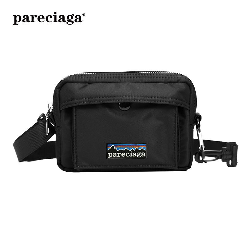 巴塔正品pareciaga潮牌日系男休闲便携小众设计感迷你单肩斜挎包