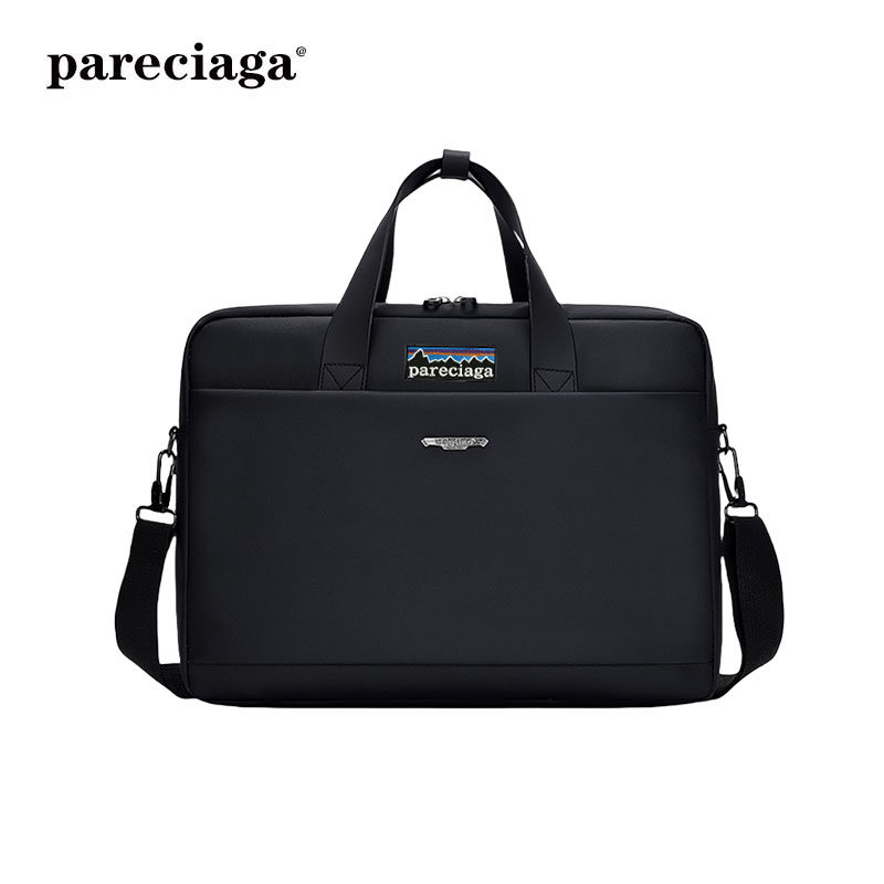 巴塔正品pareciaga商务出差旅行笔记本电脑16寸男通勤单肩斜挎包