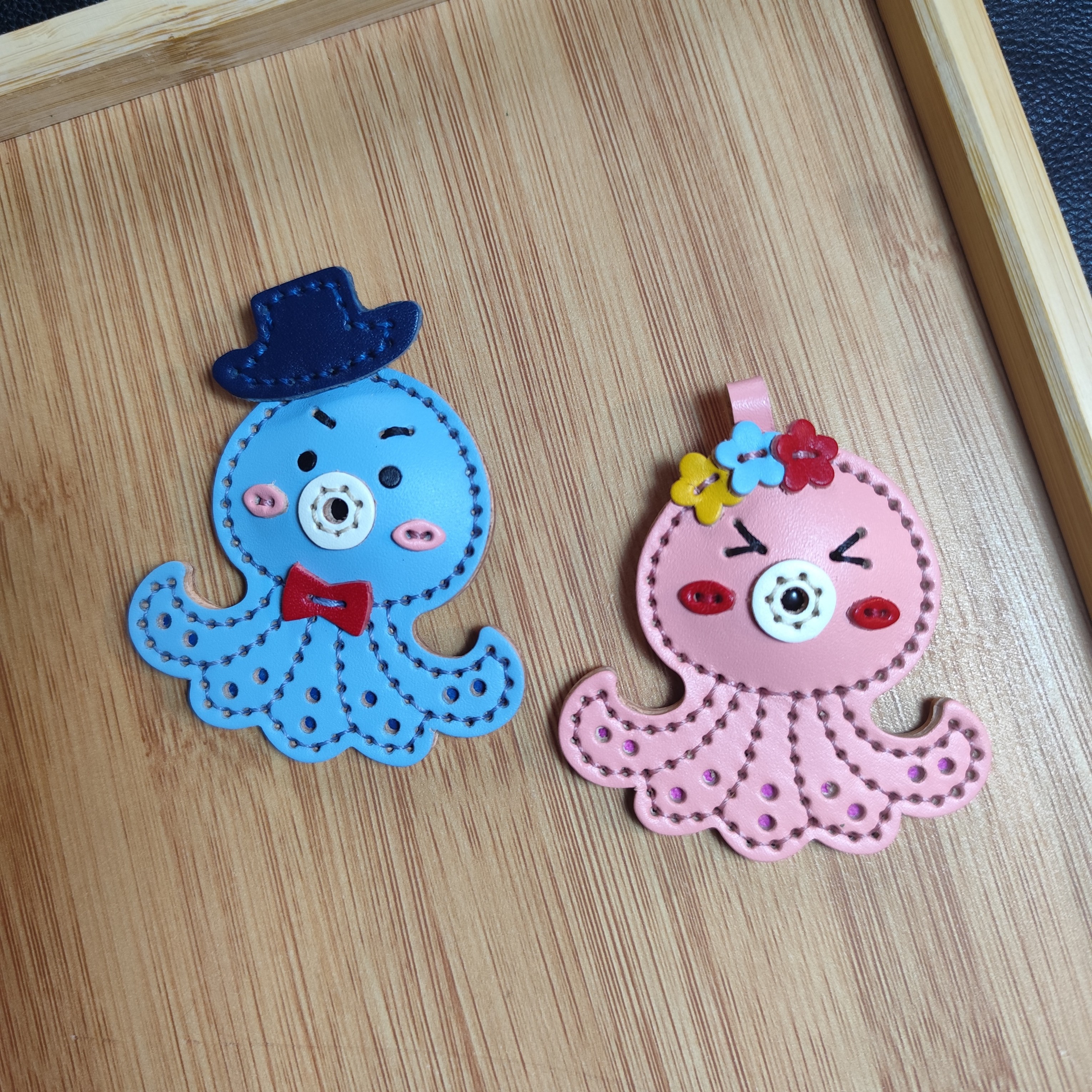 手工皮具挂件真皮包挂件高级感章鱼,服饰配件/皮带/帽子/围巾,包挂件,淘宝优惠券,粉丝福利购,淘宝优惠卷