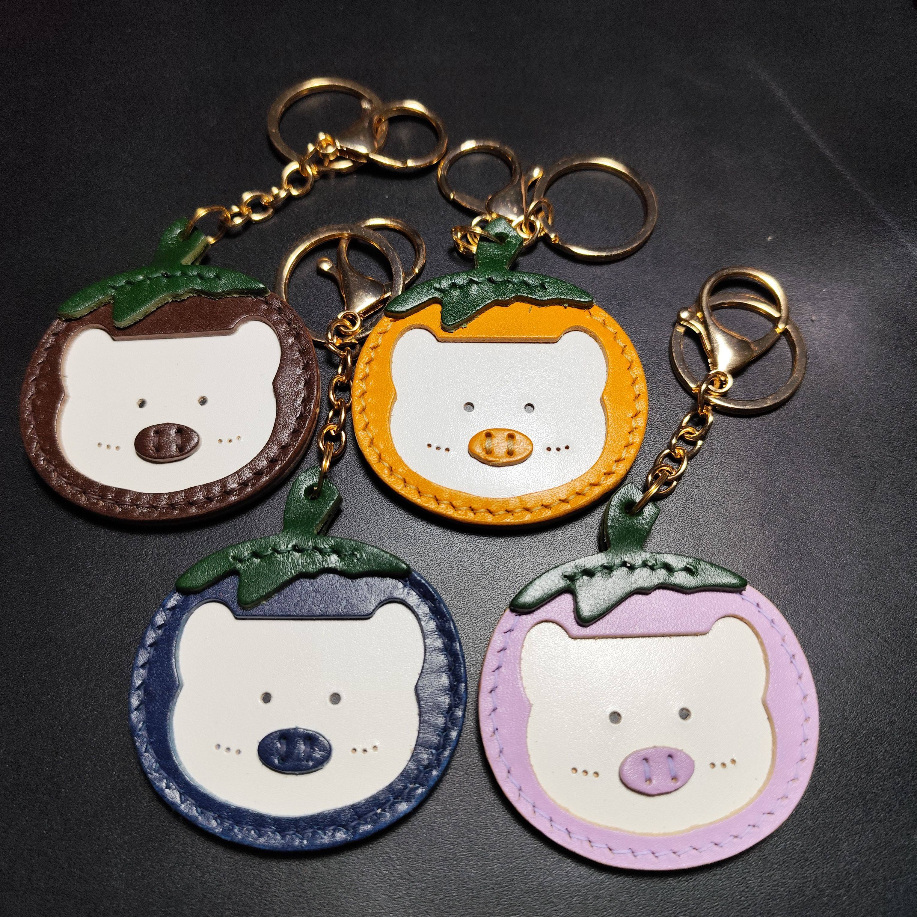 DIY手工真皮牛皮诸事如意挂件可爱包包挂件汽车钥匙扣挂饰创意,服饰配件/皮带/帽子/围巾,包挂件,淘宝优惠券,粉丝福利购,淘宝优惠卷