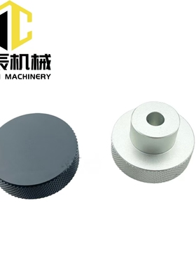 HBA31/32-D40/D50/D63-d6/d8/d10/d12带螺纹孔型铝合金压纹手轮