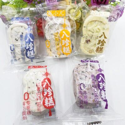 龙糕小凡八珍糕红枣山药莓葡萄干蔓越味黑实米芝麻芡软糯糕EBU点