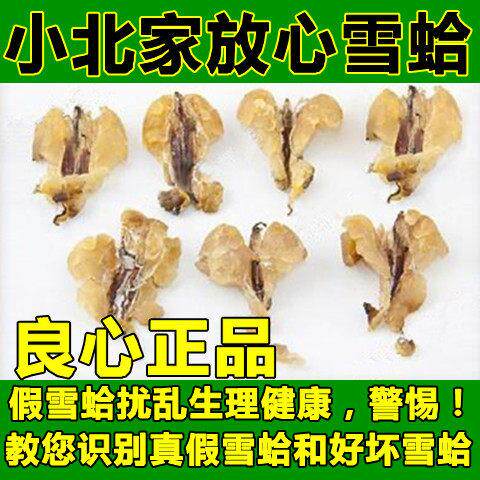 长白山雪油蛤正GMH品干 货雪哈100东北干林蛙油蛤g士蟆木瓜炖雪蛤