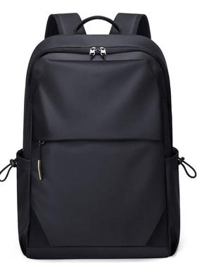 ECTOR HARDEN双肩包男潮牌商务休闲旅行电脑书包轻便男士背包学生