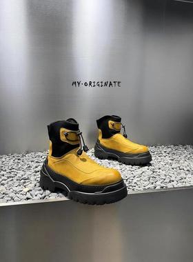 时髦气质设计~CKL Backup舒适简约马丁鞋男舒适一脚蹬休闲乐福鞋