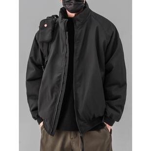 棉衣男日系覆古加厚保暖百搭立领潮流外套 BIAS潮牌冬季 neith