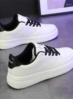 MessContiy Tsmr~舒适感满格！品质好物！厚底小白鞋情侣韩版板鞋