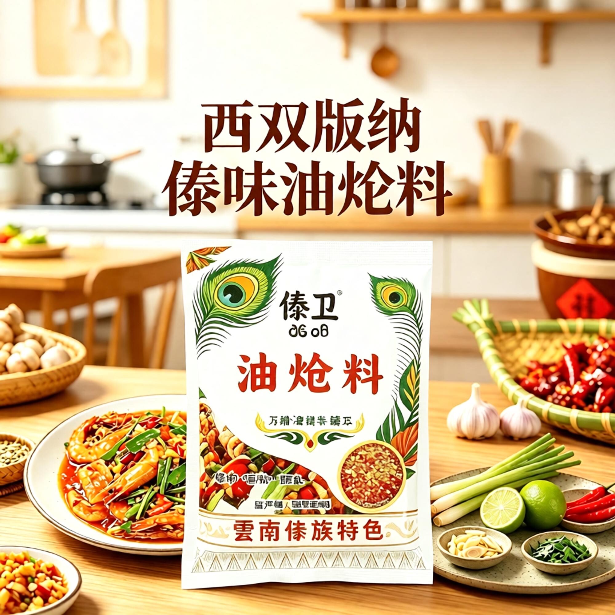 傣卫西双版纳油炝料正宗傣族味道
