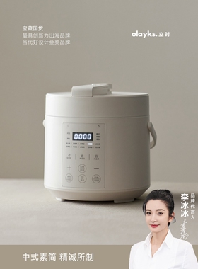 进口日韩定制同款电压力锅家用小型迷你智能2L高压锅饭锅煲
