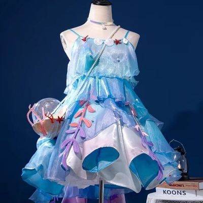 王者荣耀cosplay美人鱼朵