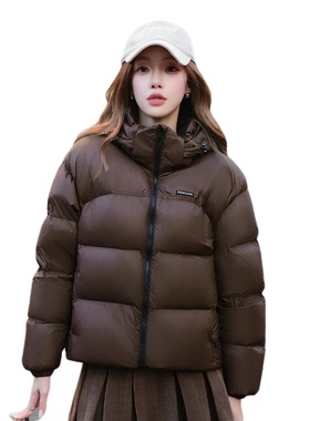 Camel/骆驼 骆驼企鹅 轻盈保暖防风小个子羽绒服 M25CR07091 zxt