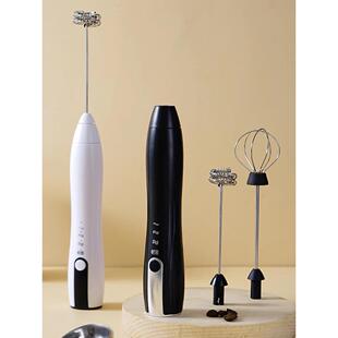 咖啡奶泡机家用牛奶打泡器手持搅拌打蛋器 ZHENPIN电动打奶泡器