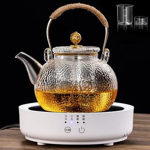 加厚玻璃蒸煮一体茶壶电陶炉加热全自动煮茶器烧水保温过滤泡茶壶