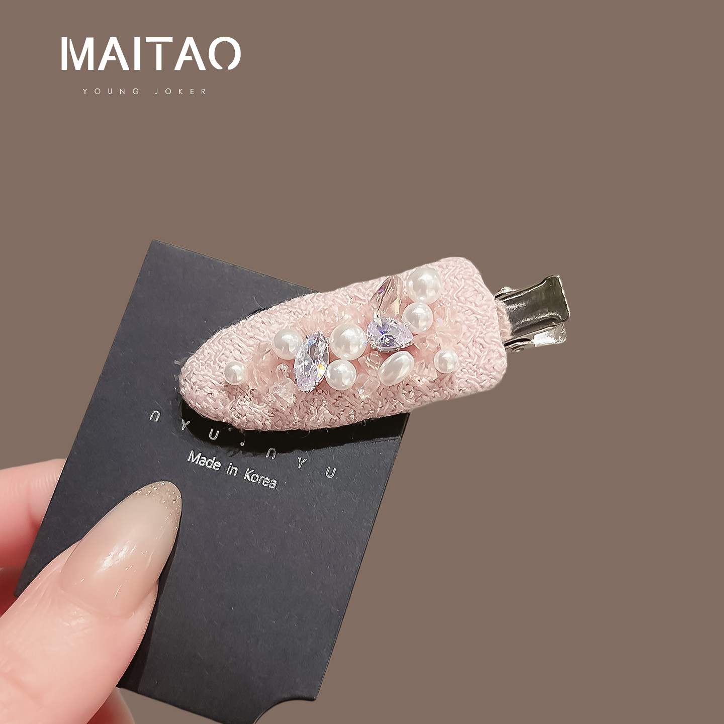 甜美洋气质发夹子发卡侧边夹子高级感头饰刘海碎发饰2026新款百搭,饰品/流行首饰/时尚饰品新,发饰,淘宝优惠券,粉丝福利购,淘宝优惠卷