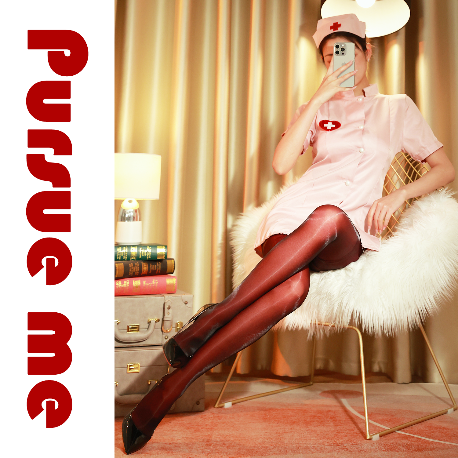 2件套「追我 PursueMe」丝里丝叠穿油光袜超薄水光袜性感吊带丝袜,女士内衣/男士内衣/家居服,连裤袜/打底袜,淘宝优惠券,粉丝福利购,淘宝优惠卷