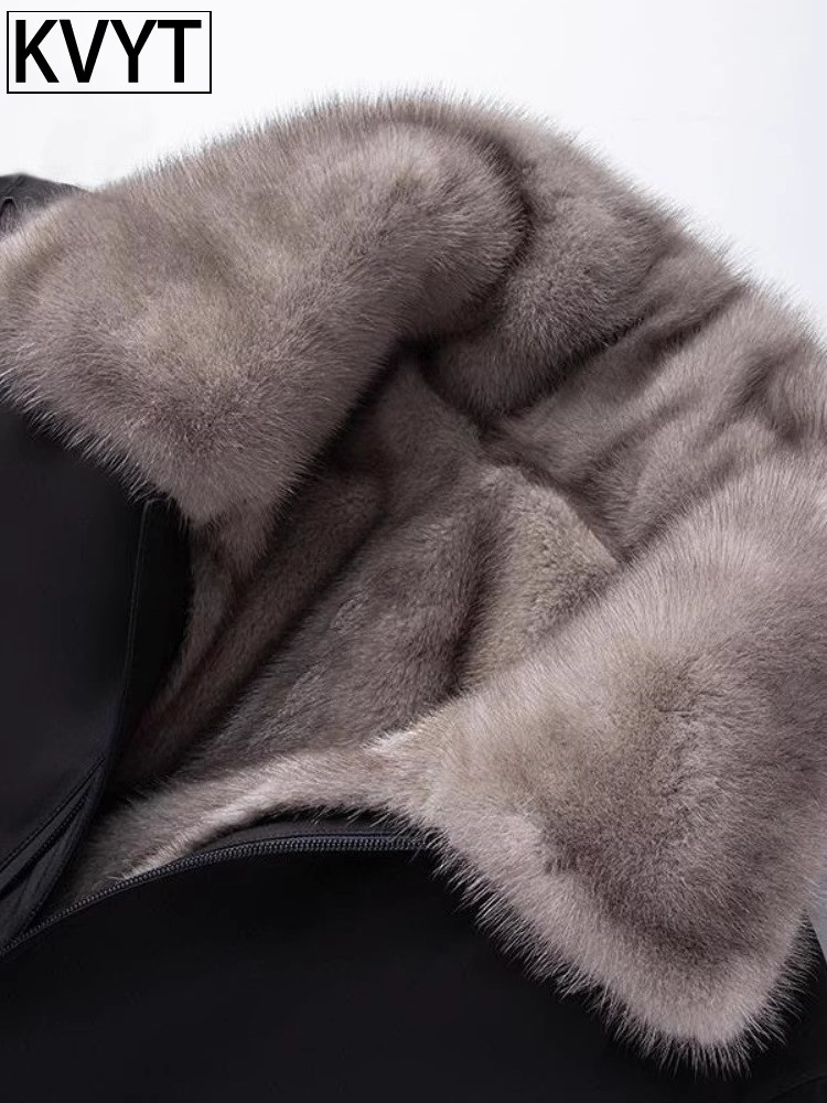 派克服男款潮牌2025冬季新款潮流尼克服男士外套防寒大衣加绒加厚