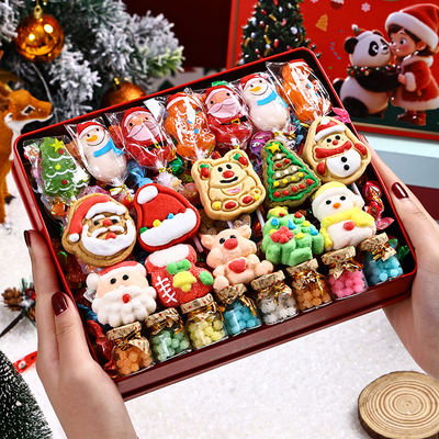 圣诞节糖果圣诞老人棒棒糖高颜值硬糖网红爆款儿童平安夜圣诞礼物