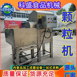 生骨肉条挤出机 宠物冻干颗粒挤出机 不锈钢狗粮猫粮加工设备