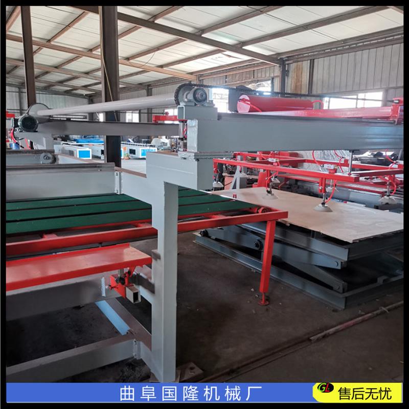 胶合板纵横四边切割锯 密度板四边锯 自动推板木门四边切割锯