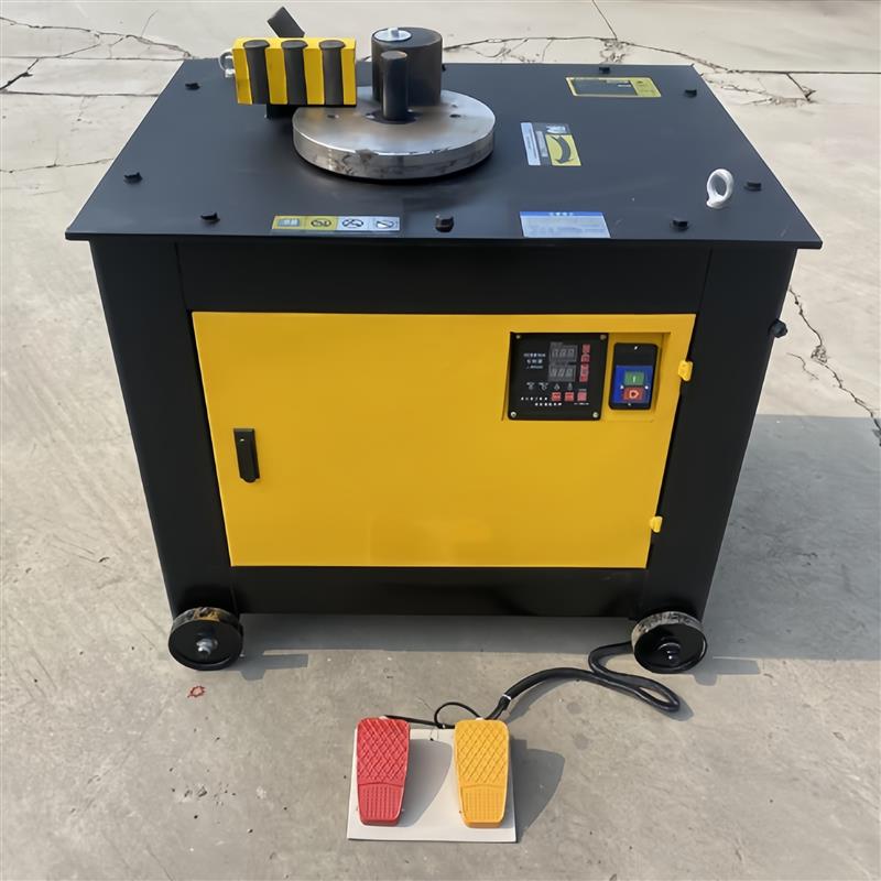 数控电动方箍成型机 螺纹钢折弯机 GF20钢筋弯箍机