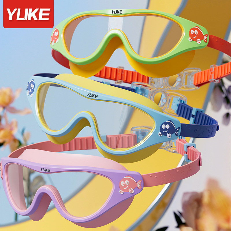 Swimming glasses Antifog swim eyewear water diving goggles