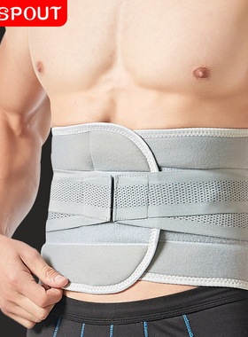 Sauna Waist Trainer Slimming Belt Men Gym Fitness Cincher Be