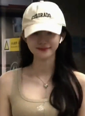 男女同款休闲显脸小大帽檐鸭舌帽