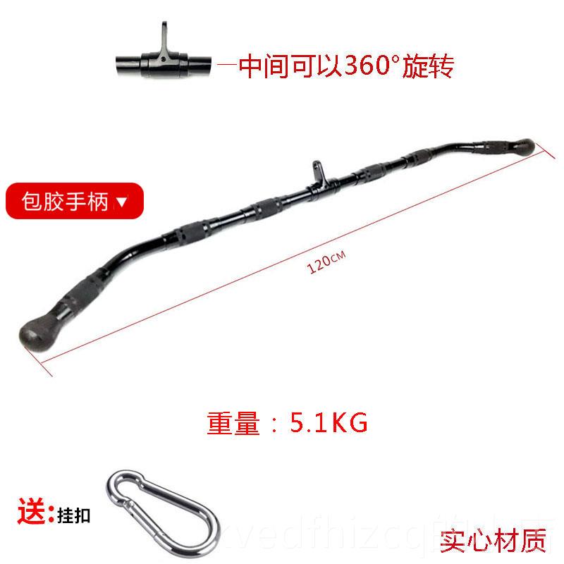 新款V高位下拉拉背杆健身器材配件大全小鸟飞杆龙门架夹胸把手实