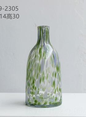 新款SofetHom高脚法式风灯台用烛玻璃花瓶软装家居花器摆件陈两列