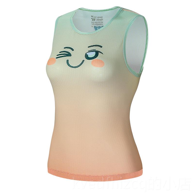 新款西骑者骑行背心汗衫透气吸汗排衣男公路车自车打底行内衫无袖