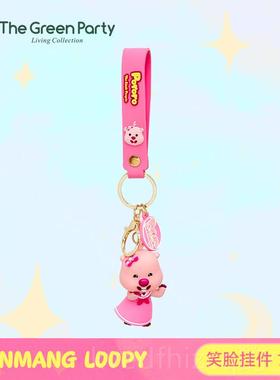 新款正版绒lo狸opy包包斜挎包偶抱枕U型枕花束玩毛小海毛绒玩具礼