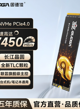 固德佳 GXFPro m2固态硬盘 NVMe 1t 2t 台式电脑笔记本 PCIe4 ssd