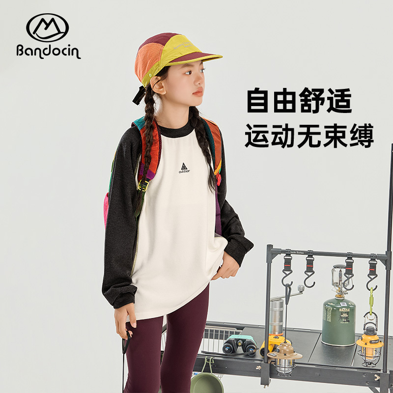 半度闲女童加厚秋冬装打底衫上衣
