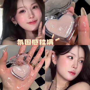 水光肌清透显嫩的秘诀!湿漉漉元气水光肌提亮脸部多用法则高光棒