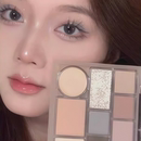 Ins 十色彩妆综合盘眼影盘腮红修容高光大地色哑光新手 小红书推荐