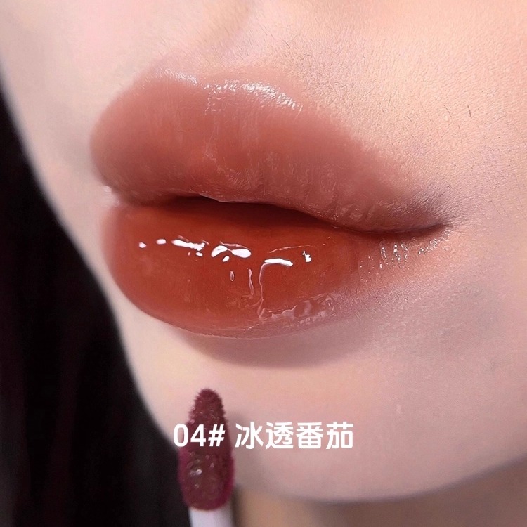 冰川丝绒唇釉口红镜面水光唇蜜