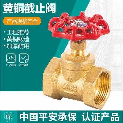 德国进口全铜截止阀dn15高温阀门开关阀20蒸汽阀门25空调水表4分6