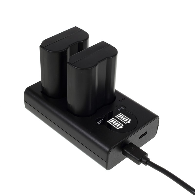 EN-EL15电池充电器Z7 Z6适用尼康单反D7100 D800 D810 D7200 D700