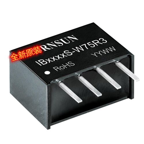 IB0512S-W75R3金升阳DC-DC电源模块5V转12V隔离稳压0.75W全新原装